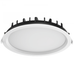 EL191046| LED Panel Αλ/νίου White 30W|6500k|3000lm|Φ221x38mm|100°|+DOB Driver|{enjoysimplicity}™