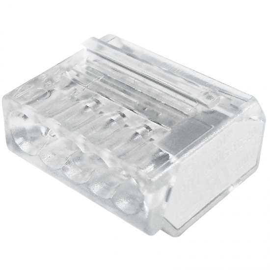 1682 | ΚΑΨ ΝΕΑΣ ΓΕΝΙΑΣ ΧΩΡΙΣ ΒΙΔΕΣ ELVHX®ΓΙΑ ΑΓΩΓΟ MON.0.5-2.5mm²|ΠΟΛΥΚΛ.1.0-2.5mm²- 5 ΣΗΜΕΙΑ ΕΠΑΦΗΣ