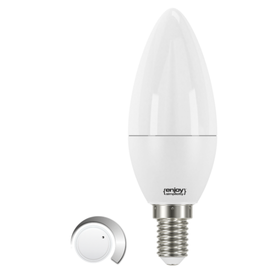 EL793473 | LED B35 DIM|5W(>40W)Ε14|3000k|470lm|{enjoysimplicity}™