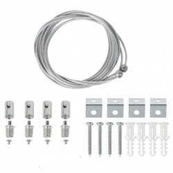 EL192265 | Σετ 4τεμ για ανάρτηση/κρέμασμα ΒΑCKLIT panel:EL192255,EL192256,EL192251,EL192252: 595x595x25 {enjoysimplicity}™ EL192265 | Σετ 4τεμ για ανάρτηση/κρέμασμα ΒΑCKLIT panel:EL192255,EL192256,EL192251,EL192252: 595x595x25 {enjoysimplicity}™