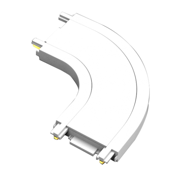 EL189405 | ΕΠΙΤΟΙΧΗ ΚΑΜΠΥΛΗ|ΛΕΥΚΗ|L50xW25Xh5.5mm|{enjoySimplicity}™
