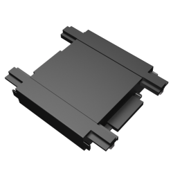 EL189416 | ΕΠΙΤΟΙΧΟΣ ΣΥΝΔΕΤΗΡΑΣ|ΜΑΥΡΟ|L30xW25Xh5.5mm|{enjoySimplicity}™