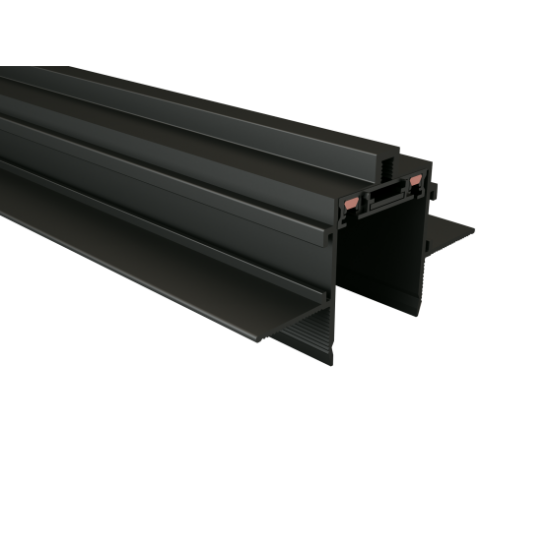 EL180522 | ΧΩΝΕΥΤΕΣ ΜΑΓΝΗΤΙΚΕΣ ΡΑΓΕΣ ΑΛ/ΝΙΟΥ DC48V|ΜΑΥΡΗ|L2000xW65Xh38mm|{enjoySimplicity}™