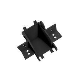 EL189508 | ΧΩΝΕΥΤΗ ΕΣΩΤΕΡΙΚΗ ΓΩΝΙΑ 90°|65x45mm|ΜΑΥΡΟ|{enjoySimplicity}™