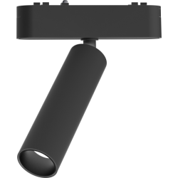 EL183414 | LED SPOT ΑΛ/ΝΙΟΥ ΓΙΑ ΜΑΓΝΗΤΙΚΕΣ ΜΟΝΟΦΑΣΙΚΕΣ ΡΑΓΕΣ|ΙΡΙΣ|7W|4000k|650lm|114.5xΦ31xh144.8|ΜΑΥΡΟ|{enjoySimplicity}™