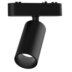 EL183418 | LED SPOT ΑΛ/ΝΙΟΥ ΓΙΑ ΜΑΓΝΗΤΙΚΕΣ ΜΟΝΟΦΑΣΙΚΕΣ ΡΑΓΕΣ|ΙΡΙΣ|12W|4000k|1200lm|114.5xΦ45xh130.2|ΜΑΥΡΟ|{enjoySimplicity}™