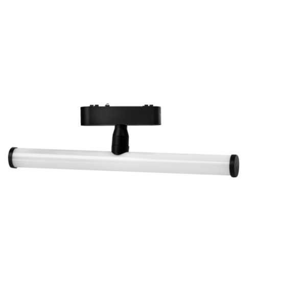 EL183440 | LED SPOT ΑΛ/ΝΙΟΥ ΓΙΑ ΜΑΓΝΗΤΙΚΕΣ ΜΟΝΟΦΑΣΙΚΕΣ ΡΑΓΕΣ|ΓΑΙΑ|6W|4000k|600lm|120°|302xΦ28xh83.6|ΜΑΥΡΟ|{enjoySimplicity}™