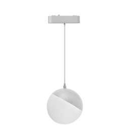 EL183421 | LED SPOT ΑΛ/ΝΙΟΥ ΓΙΑ ΜΑΓΝΗΤΙΚΕΣ ΜΟΝΟΦΑΣΙΚΕΣ ΡΑΓΕΣ|ΕΡΑΤΩ|10W|4000k|1030lm|135°|114.5xΦ100xh1000|ΛΕΥΚΟ|{enjoySimplicity}™