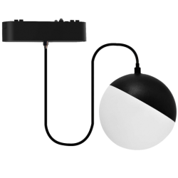 EL183422 | LED SPOT ΑΛ/ΝΙΟΥ ΓΙΑ ΜΑΓΝΗΤΙΚΕΣ ΜΟΝΟΦΑΣΙΚΕΣ ΡΑΓΕΣ|ΕΡΑΤΩ|10W|4000k|1030lm|135°|114.5xΦ100xh1000|ΜΑΥΡΟ|{enjoySimplicity}™