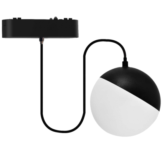 EL183422 | LED SPOT ΑΛ/ΝΙΟΥ ΓΙΑ ΜΑΓΝΗΤΙΚΕΣ ΜΟΝΟΦΑΣΙΚΕΣ ΡΑΓΕΣ|ΕΡΑΤΩ|10W|4000k|1030lm|135°|114.5xΦ100xh1000|ΜΑΥΡΟ|{enjoySimplicity}™