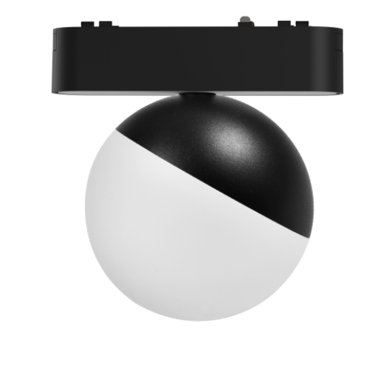 EL183424 | LED SPOT ΑΛ/ΝΙΟΥ ΓΙΑ ΜΑΓΝΗΤΙΚΕΣ ΜΟΝΟΦΑΣΙΚΕΣ ΡΑΓΕΣ|ΕΡΑΤΩ|10W|4000k|1030lm|135°|114.5xΦ100xh122|ΜΑΥΡΟ|{enjoySimplicity}™