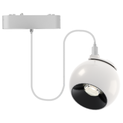 EL183425 | LED SPOT ΑΛ/ΝΙΟΥ ΓΙΑ ΜΑΓΝΗΤΙΚΕΣ ΜΟΝΟΦΑΣΙΚΕΣ ΡΑΓΕΣ|ΕΡΑΤΩ|12W|4000k|1200lm|36°|114.5xΦ100xh1000|ΛΕΥΚΟ|{enjoySimplicity}™