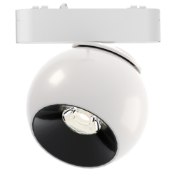 EL183427 | LED SPOT ΑΛ/ΝΙΟΥ ΓΙΑ ΜΑΓΝΗΤΙΚΕΣ ΜΟΝΟΦΑΣΙΚΕΣ ΡΑΓΕΣ|ΕΡΑΤΩ|12W|4000k|1200lm|36°|114.5xΦ100xh118|ΛΕΥΚΟ|{enjoySimplicity}™