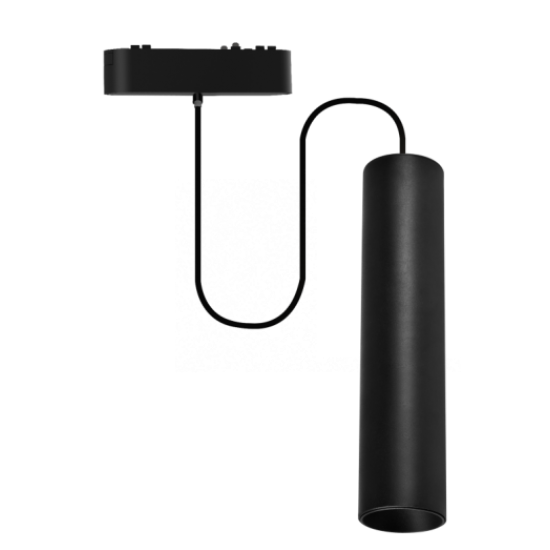 EL183430 | LED SPOT ΑΛ/ΝΙΟΥ ΓΙΑ ΜΑΓΝΗΤΙΚΕΣ ΜΟΝΟΦΑΣΙΚΕΣ ΡΑΓΕΣ|ΕΡΑΤΩ|9W|4000k|850lm|36°|114.5xΦ50xh1000|ΜΑΥΡΟ|{enjoySimplicity}™