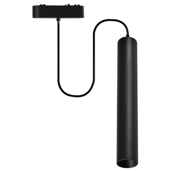 EL183434 | LED SPOT ΑΛ/ΝΙΟΥ ΓΙΑ ΜΑΓΝΗΤΙΚΕΣ ΜΟΝΟΦΑΣΙΚΕΣ ΡΑΓΕΣ|ΕΡΑΤΩ|15W|4000k|1600lm|60°|114.5xΦ45xh1000|ΜΑΥΡΟ|{enjoySimplicity}™