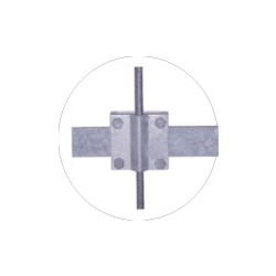 332 |Τ/Α 75x75 ΤΑΙΝΙΑ 40x5 AΓΩΓΟ Φ8-12 St/tZn 332 |Τ/Α 75x75 ΤΑΙΝΙΑ 40x5 AΓΩΓΟ Φ8-12 St/tZn