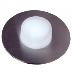 5883 | LED ΧΩΝΕΥΤΟ Φ70mm ΣΤΡΟΓΓΥΛΟ ΑΛΟΥΜ.