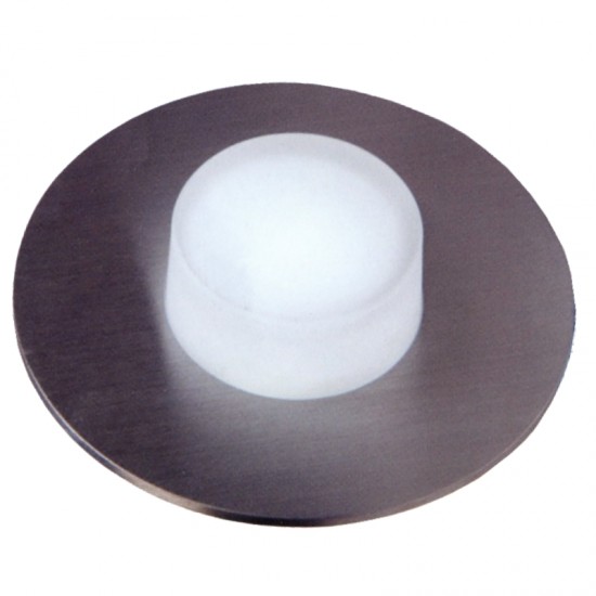 5883 | LED ΧΩΝΕΥΤΟ Φ70mm ΣΤΡΟΓΓΥΛΟ ΑΛΟΥΜ.