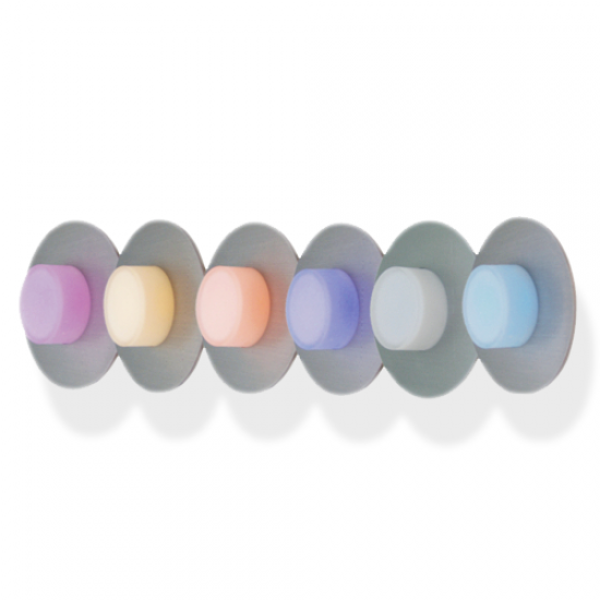 5886 | LED ΧΩΝΕΥΤΟ Φ95mm ΣΤΡΟΓΓΥΛΟ ΑΛΟΥΜ.