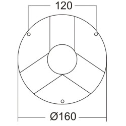 7073 | ΚΟΛΩΝΑ ΠΛΑΣΤΙΚ/ΝΟ ΧΥΤ/ΝΙΟ 2mt Φ60