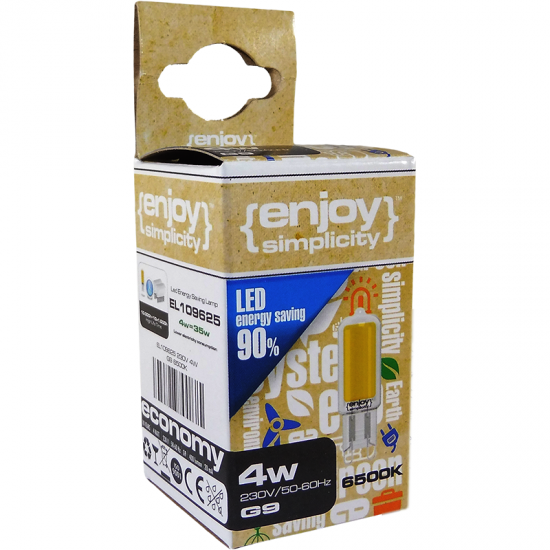 EL109625 | LED G9 Sapphire|3W(>35W)|6500k|400lm|{enjoysimplicity}™