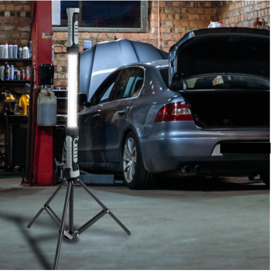 EL175001 | 2 COB+1m USB καλώδιο+ΣΙΔΕΡΕΝΙΑ ΒΑΣΗ|15W|6500k±10%|1000lm|2*3.7V 2000mAh μπαταρίες|{enjoysimplicity}™