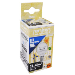 EL732250 | LED Ρ45|3.4W(>25W)Ε14|2700k|250lm|διαφ|enjoySimplicity™
