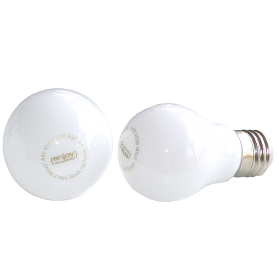 EL972400 | LED A55 FULL GLASSsmd|4W(>35w) Ε27|6500k|400lm|{enjoysimplicity}™