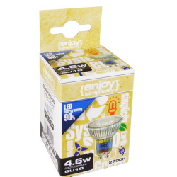 EL872260 | LED GU10 GLASS|3.5W(>35W)|2700k|300lm|36°|{enjoysimplicity}™ EL872260 | LED GU10 GLASS|3.5W(>35W)|2700k|300lm|36°|{enjoysimplicity}™