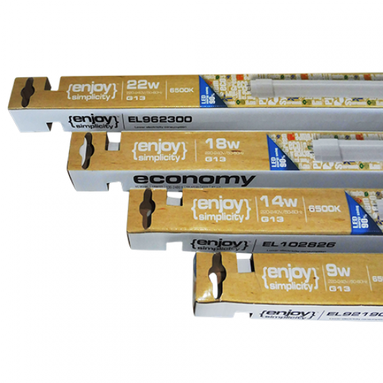 EL102842 | LED T8 PF>0.9|22W G13|3000k|2310lm|1500mm|240V|GlassPlasticCups|{enjoysimplicity}™