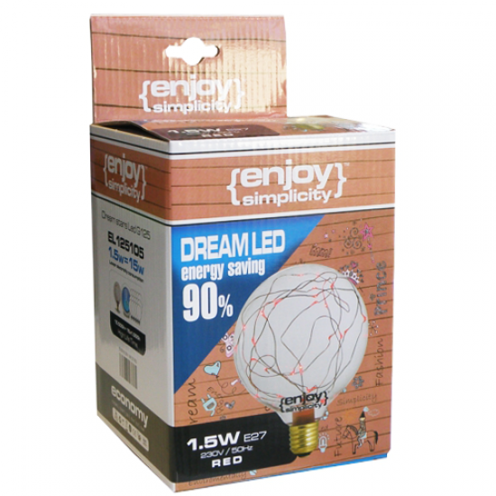 EL125105 | DreamLED Stars G125|1.5W E27|KOKKINO| {enjoysimplicity}™