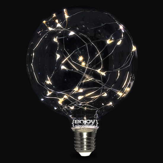 EL125127 | DreamLED Stars G125|1.5W E27|2700k|30lm| {enjoysimplicity}™