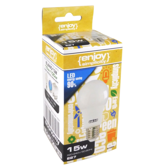 EL660126 | LED A60|12W(>75W)E27|6500k|1100lm|100-265V|enjoySimplicity™