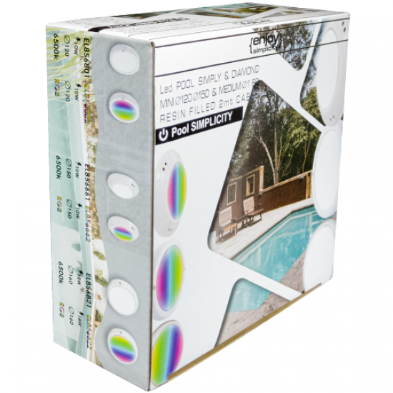 EL856821 | LED ΠΙΣΙΝΑΣ MEDIUM SIMPLY Ø160 |18W|6500k|1800lm|enjoySimplicity™