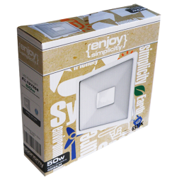 EL197506 | LED FloodLight white IP65 L190xW174xH26mm|50W|6500k|5000lm|enjoySimplicity™