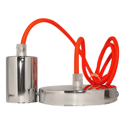 EL327102 | NTOYI ΣΙΔΕΡΕΝΙΟ ΝΙΚΕΛ ΓΥΑΛΙΣΤΕΡΟ & 1.5mt ΚΑΛΩΔΙΟ ΚΟΚΚΙΝΟ & ΡΟΖΕΤΑ