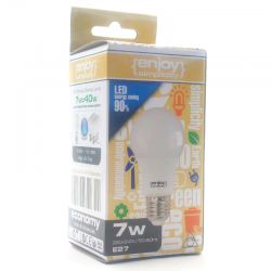 EL669072 | LED A60 DIM|7W(>40W)Ε27|2700k|470lm|{enjoysimplicity}™