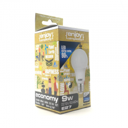 EL711296 | LED A60|DC12V|9W(>60W)Ε27|6500k|800lm|{enjoysimplicity}™