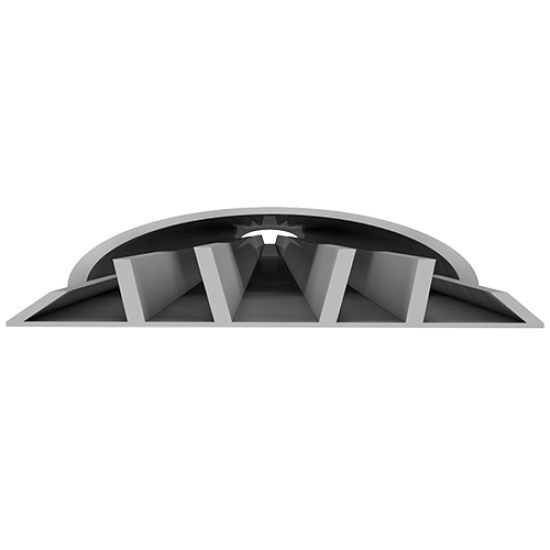 1314.23 | ΚΑΝΑΛΙ ΔΑΠΕΔΟΥ ΑΥΤΟΚΟΛΛΗΤΟ 50xh13mm SILVER ΑΛΟΥΜΙΝΙΟ