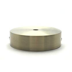 EL329134 | ΣΤΡΟΓΓΥΛΗ ΒΑΣΗ Φ100xh25mm ΧΡΥΣΗ|1ΤΡΥΠΑ