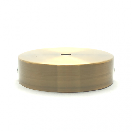 EL329147 | ΣΤΡΟΓΓΥΛΗ ΒΑΣΗ Φ100xh25mm XΡΥΣΟ ΑΝΤΙΚΑ|1ΤΡΥΠΑ