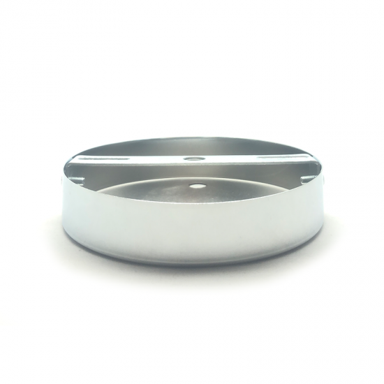 EL329418 | ΣΤΡΟΓΓΥΛΗ ΒΑΣΗ Φ120xh25mm NIKEΛ ΓΥΑΛΙΣΤΕΡΟ|4ΤΡΥΠEΣ