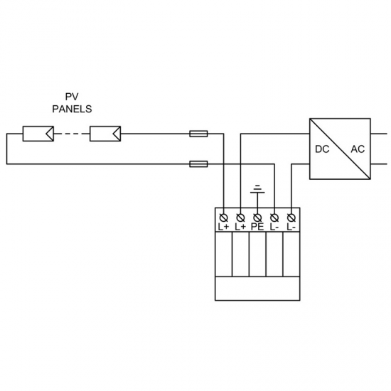 10478 | HLSA12,5 PV 1500 S | PV SPD T1+T2 |  ANTIKEΡΑΥΝΙΚΟ & ΑΠΑΓΩΓΟΣ ΥΠΕΡΤΑΣΕΩΝ ΓΙΑ ΦΩΤΟΒΟΛΤΑΙΚΑ |Hakel® | νέτο