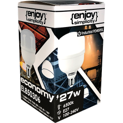 EL850304 | LED High Power|(100-240V)|27W(>220W)Ε27|4000k|3700lm|{enjoysimplicity}™ EL850304 | LED High Power|(100-240V)|27W(>220W)Ε27|4000k|3700lm|{enjoysimplicity}™