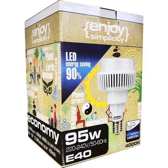 EL858001 | LED UFO HIGH POWER 95W(>250W)E40|4000k|13500lm|{enjoysimplicity}™