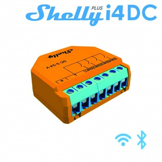 Shelly Plus i4 DC