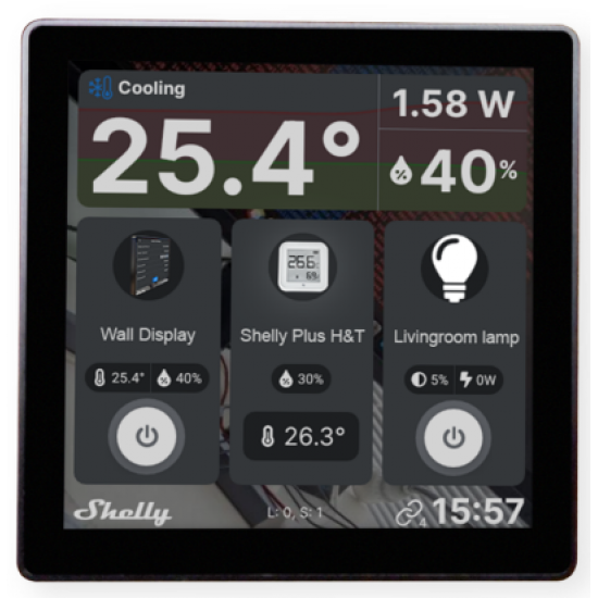 Shelly Android Wall Display