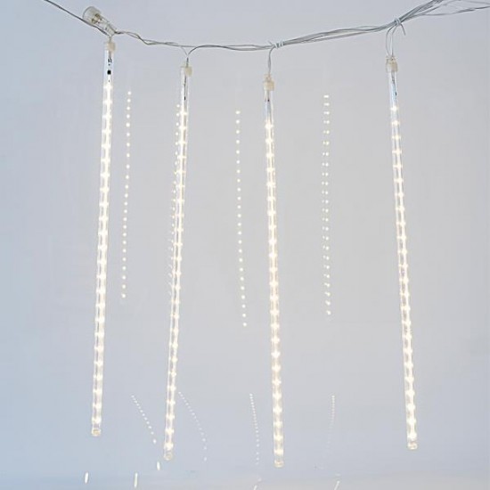 ΣΕΙΡΑ, 240 LED, 7V, ΜΕ 5 SNOWDROP 50cm, ΕΠΕΚΤΑΣΗ ΕΩΣ 3, ΜΕ ΜΕΤΑΣΧΗΜΑΤΙΣΤΗ, ΘΕΡΜΟ ΛΕΥΚΟ LED, ΠΡΟΕΚΤΑΣΗ ΠΑΡΟΧΗΣ 5m, IP44