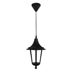 Κρεμαστό LP-400K BLACK φωτιστικό εξωτερικού χώρου