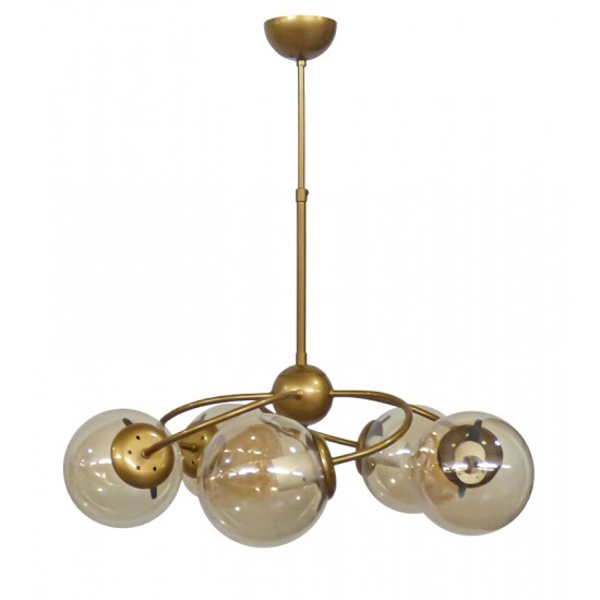 TOP/5L GOLD MAT-MELI  ΜΟΝΤΕΡΝΟ ΠΟΛΥΦΩΤΟ ΜΕ ΜΠΑΛΕΣ